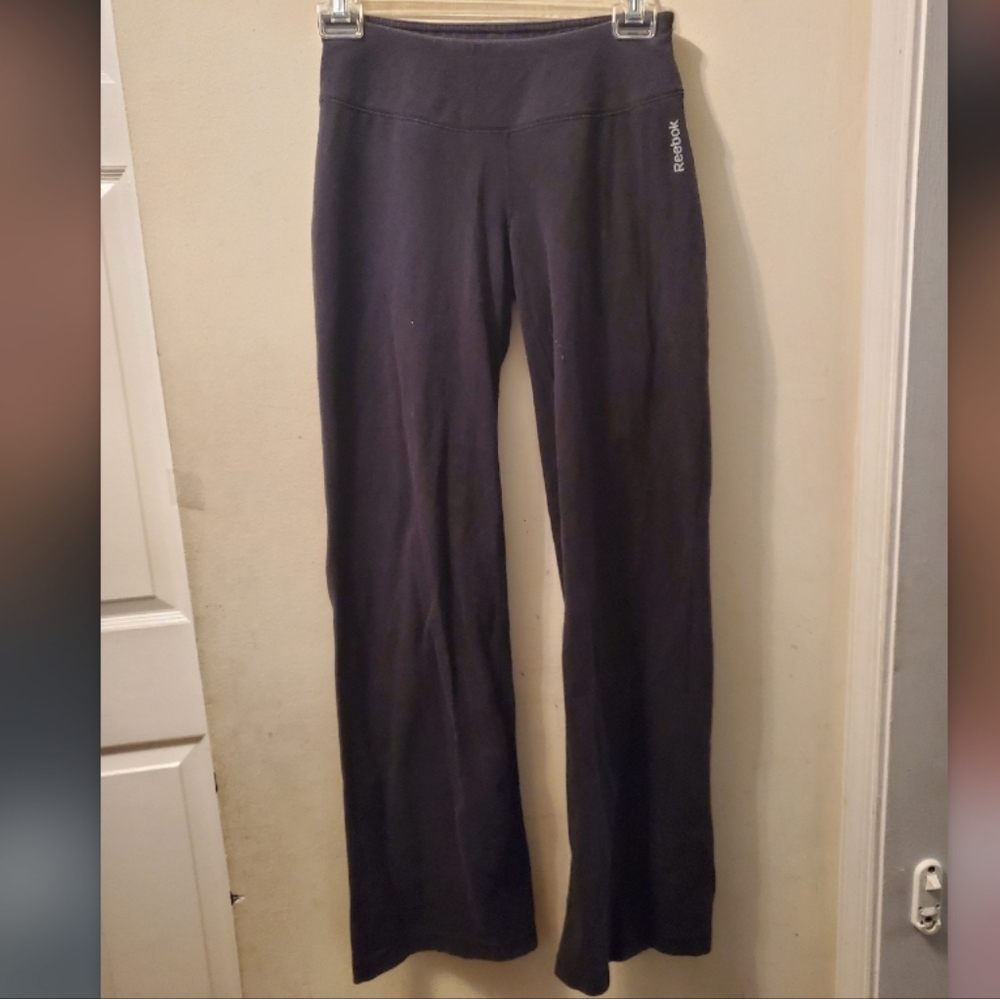 Black Reebok Straight Leg Pant - XS